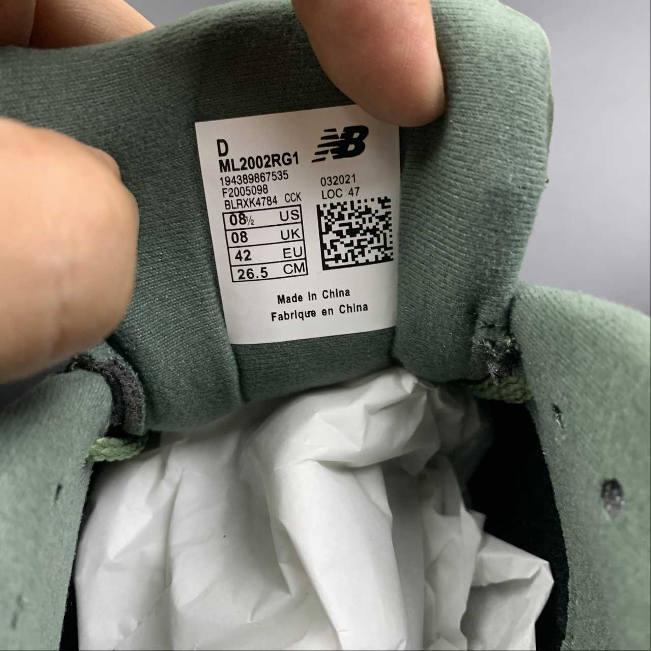Replica New Balance Shoe New Balance NB2002  M2002RG1  36-45