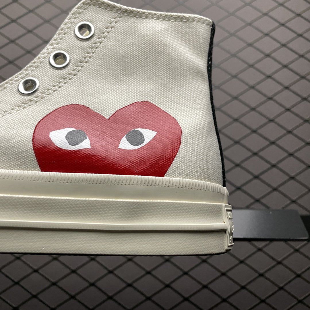 Replica Converse Shoe CDG x Converse CDG PLAY Size 35-44 093801