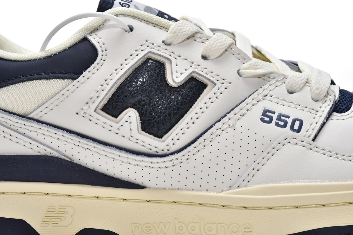 Replica New Balance Shoe BB550ALF Aim Leon Dore x New Balance 550 Navy