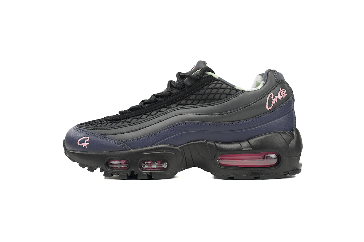 Replica Nike Air Max Shoe Corteiz Corteiz x Nike Air Max 95 FB2709-001 Pink Beam