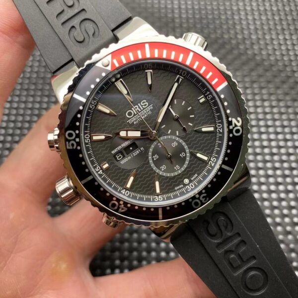 Replica ORIS 904l Stainless Steel Quartz Watch 46MM