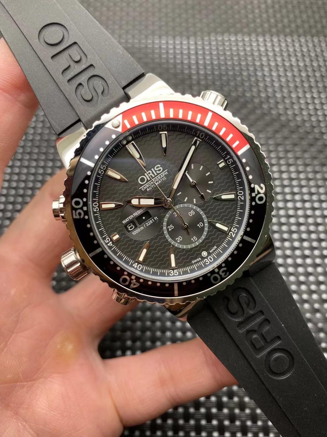 Replica ORIS 904l Stainless Steel Quartz Watch 46MM