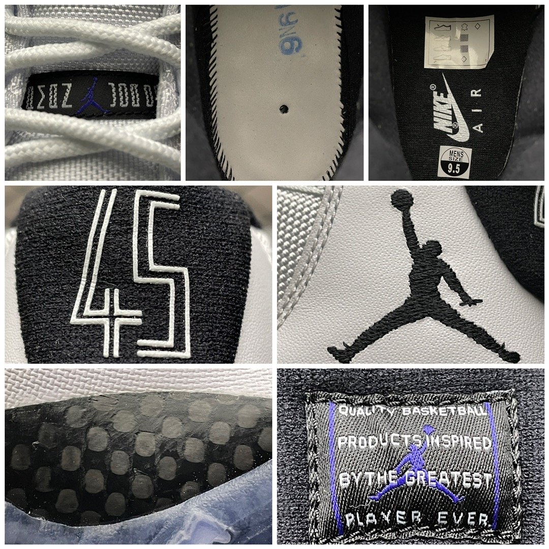 Replica Air Jordan Shoe Air Jordan 11 ConcordAJ11378037-100 40-47