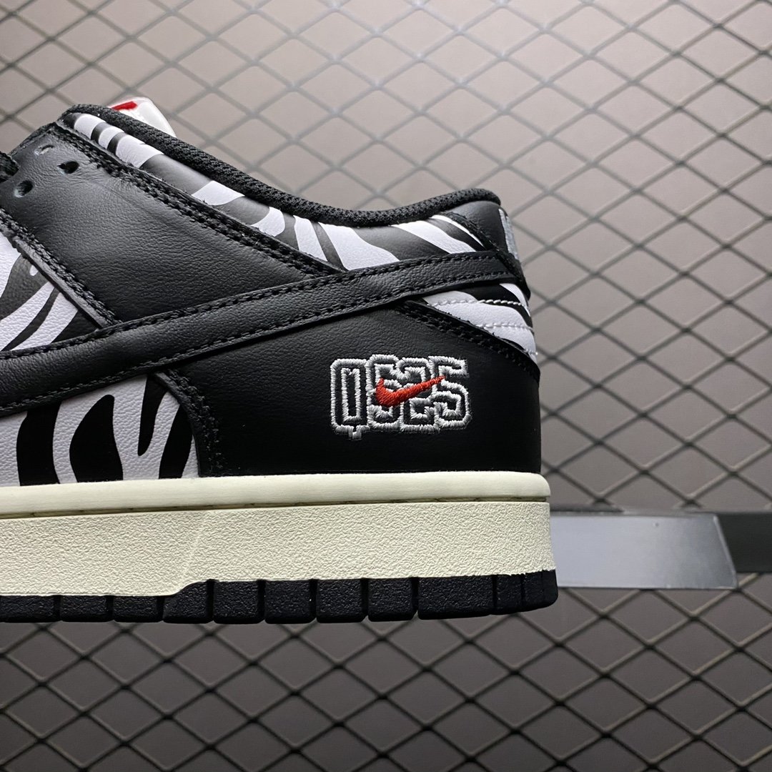 Replica Nike Shoe Quartersnacks x Nike SBDunk ZebraDM3510-001 36-47_01937