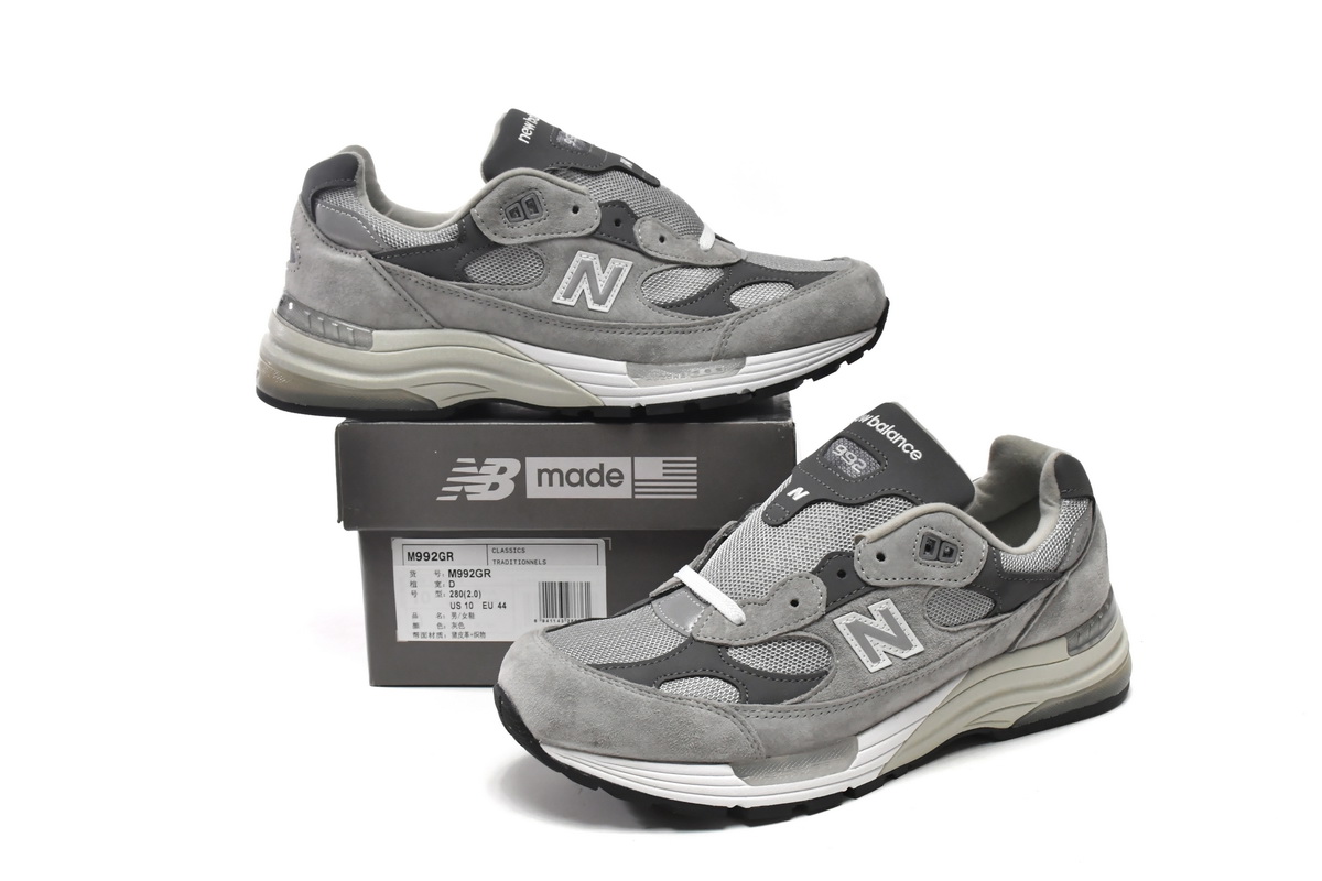 Replica New Balance Shoe New Running Shoes M992GR New Balance 992 Grey