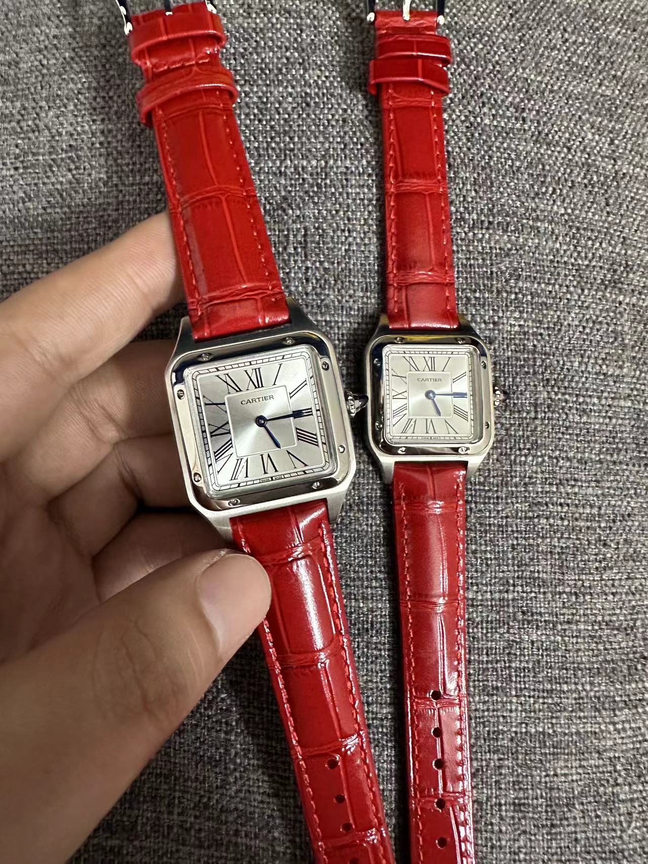 Replica Cartier Tank 904l Stainless Steel Automatic Mechanical Watch 32mm×43mm 28mm×38mm
