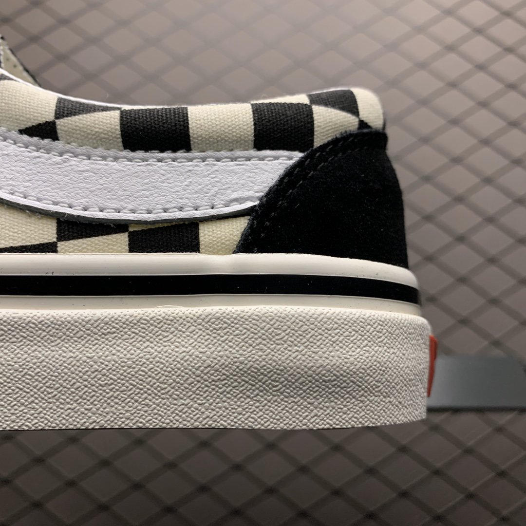 Replica Vans Shoe Vans Bold Ni BLACK WHITE 35-44