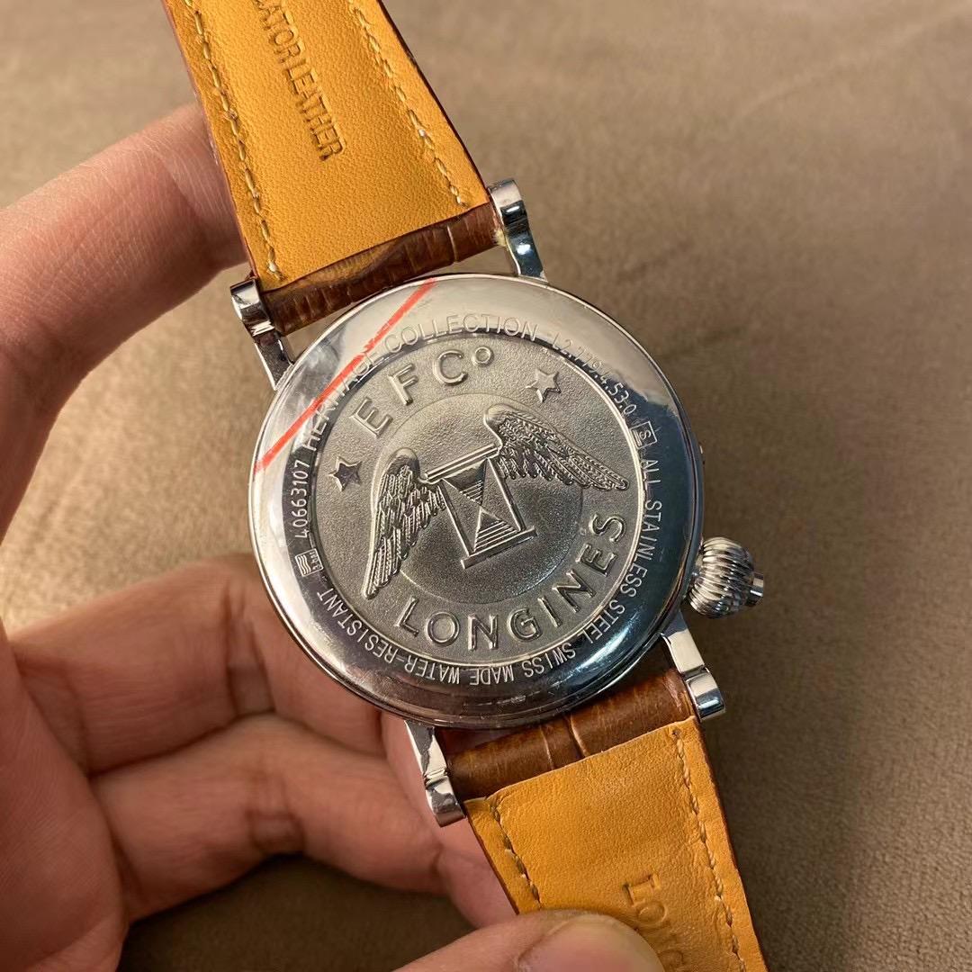 Replica Longines 904l Stainless Steel VK Quartz Watch 42MM