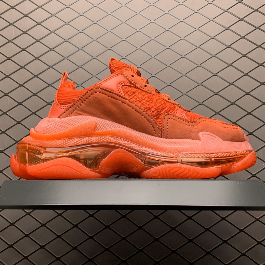 Replica Balenciaga Shoe Balenciaga Triple S 3.0 ORANGE 35-46