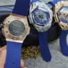 Replica Hublot 904l Stainless Steel Quartzl Watch 45MM