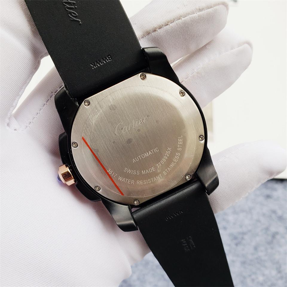 Replica Cartier Calibre De 904l Stainless Steel Automatic Mechanical Watch 42mm