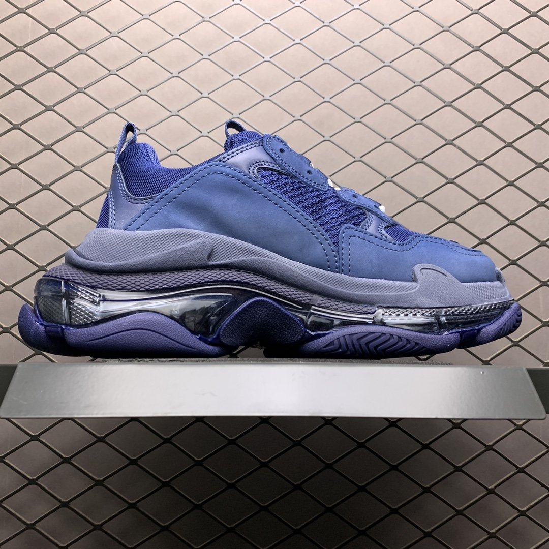 Replica Balenciaga Shoe Balenciaga Triple S 3.0 35 36 37 38 39 40 BLUE