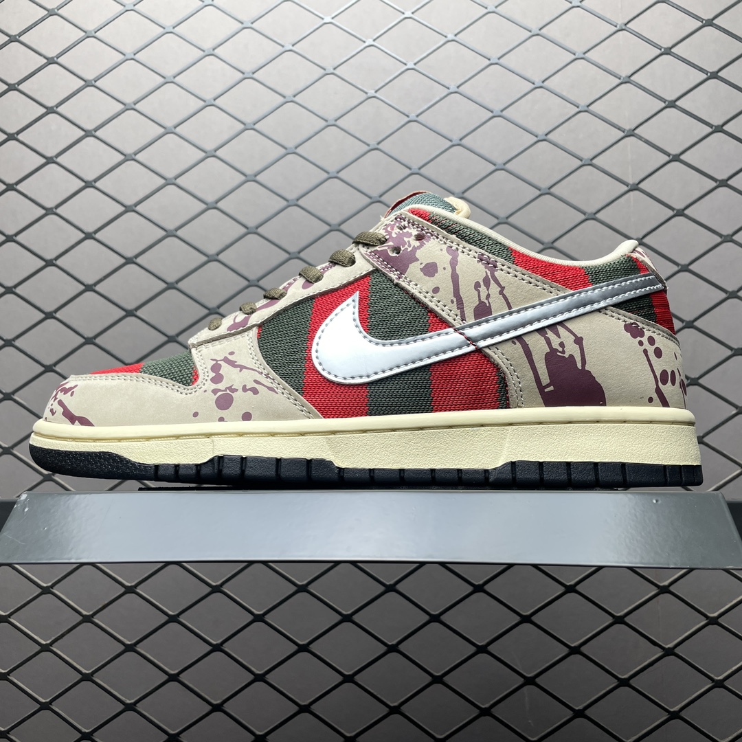 Replica Nike Dunk SB Shoe Nike Dunk SB LowFreddy Krueger 313170-202 Size 40-47.5