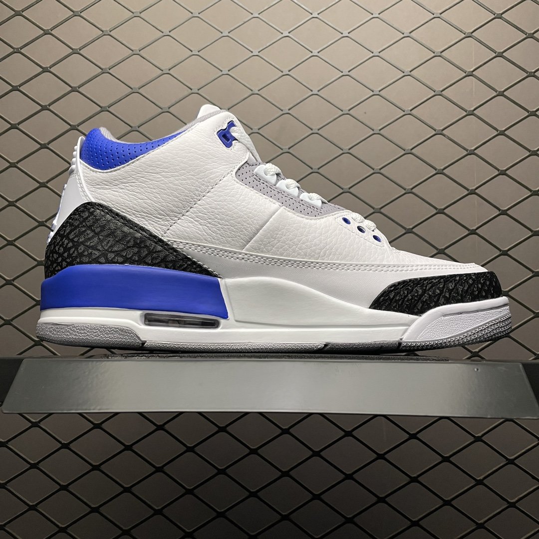 Replica Air Jordan Shoe Air Jordan 3 Racer Blue AJ3 CT8532-145 40-47