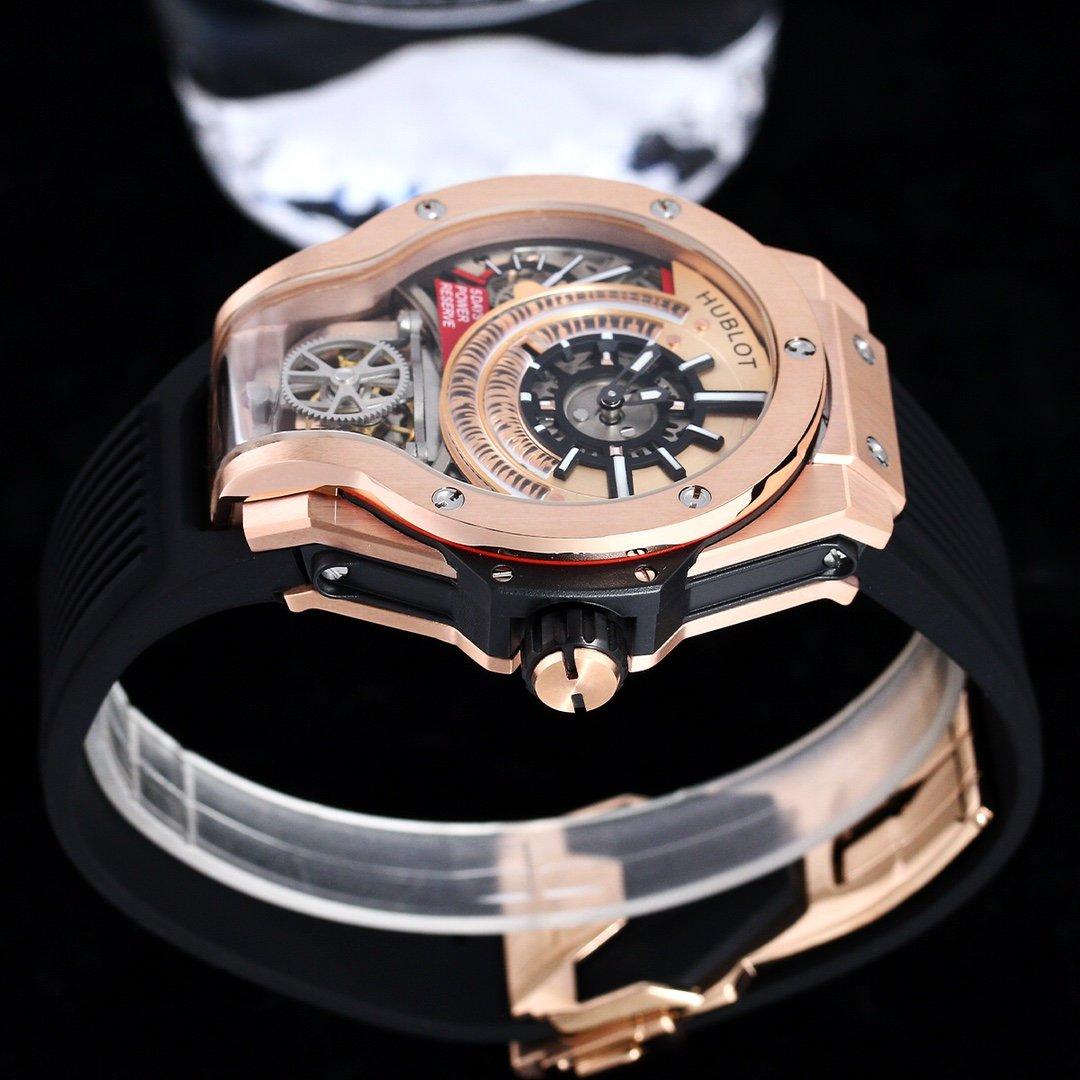 Replica Hublot 904l Stainless Steel Automatic Mechanical Watch 46MM