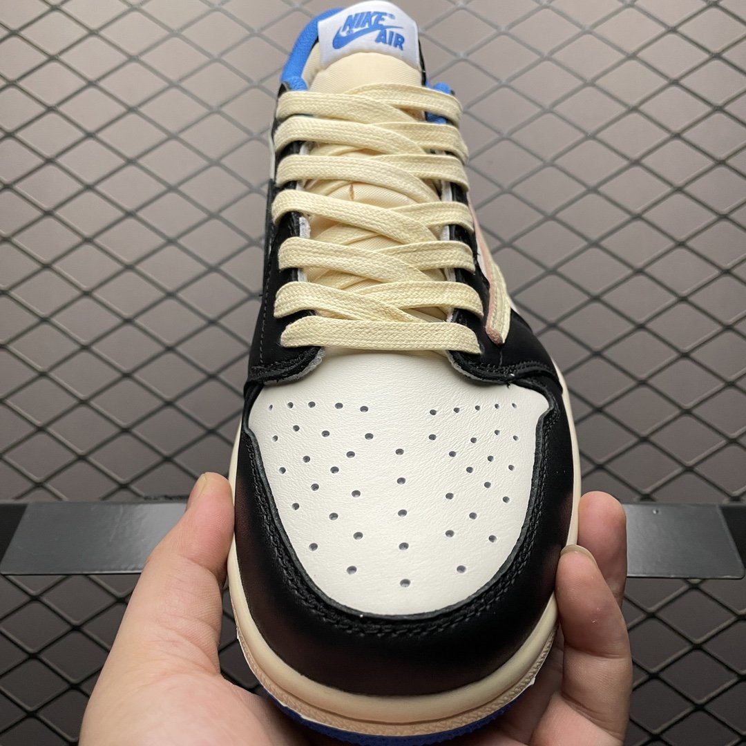 Replica Travis Scott Shoe Fragment x Travis Scott x Air Jordan 1 AJ1 DM7866-140 36-47.5