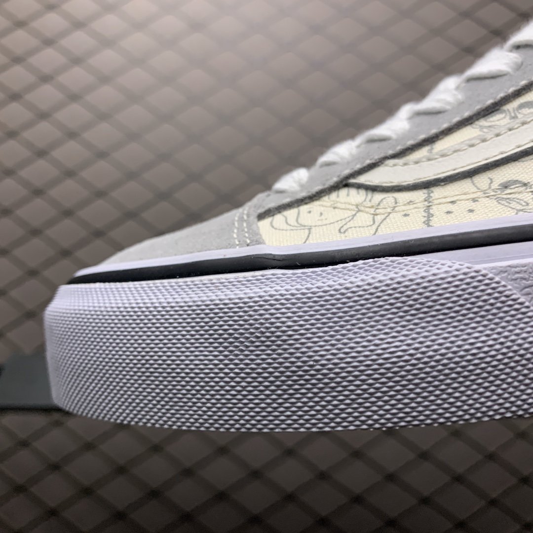 Replica Vans Shoe Vans Style 36 White Gray Size 35-44