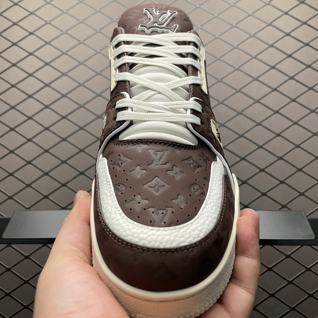 Replica Louis Vuitton Shoe Tyler x Louis Vuitton LV Trainer Size 38-46 #60PGUU38