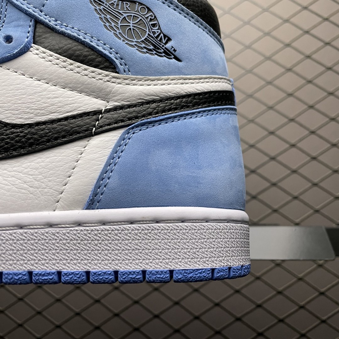 Replica Air Jordan Shoe Air Jordan 1 High University Blue 555088-134 _01830
