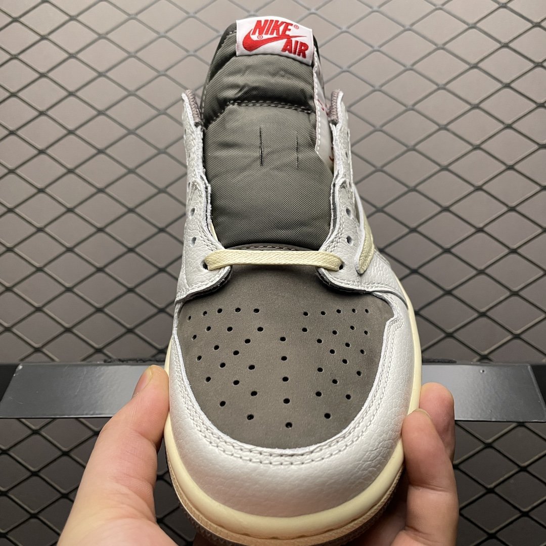Replica Air Jordan Shoe Travis Scott x Air Jordan 1 LowReverse Mocha