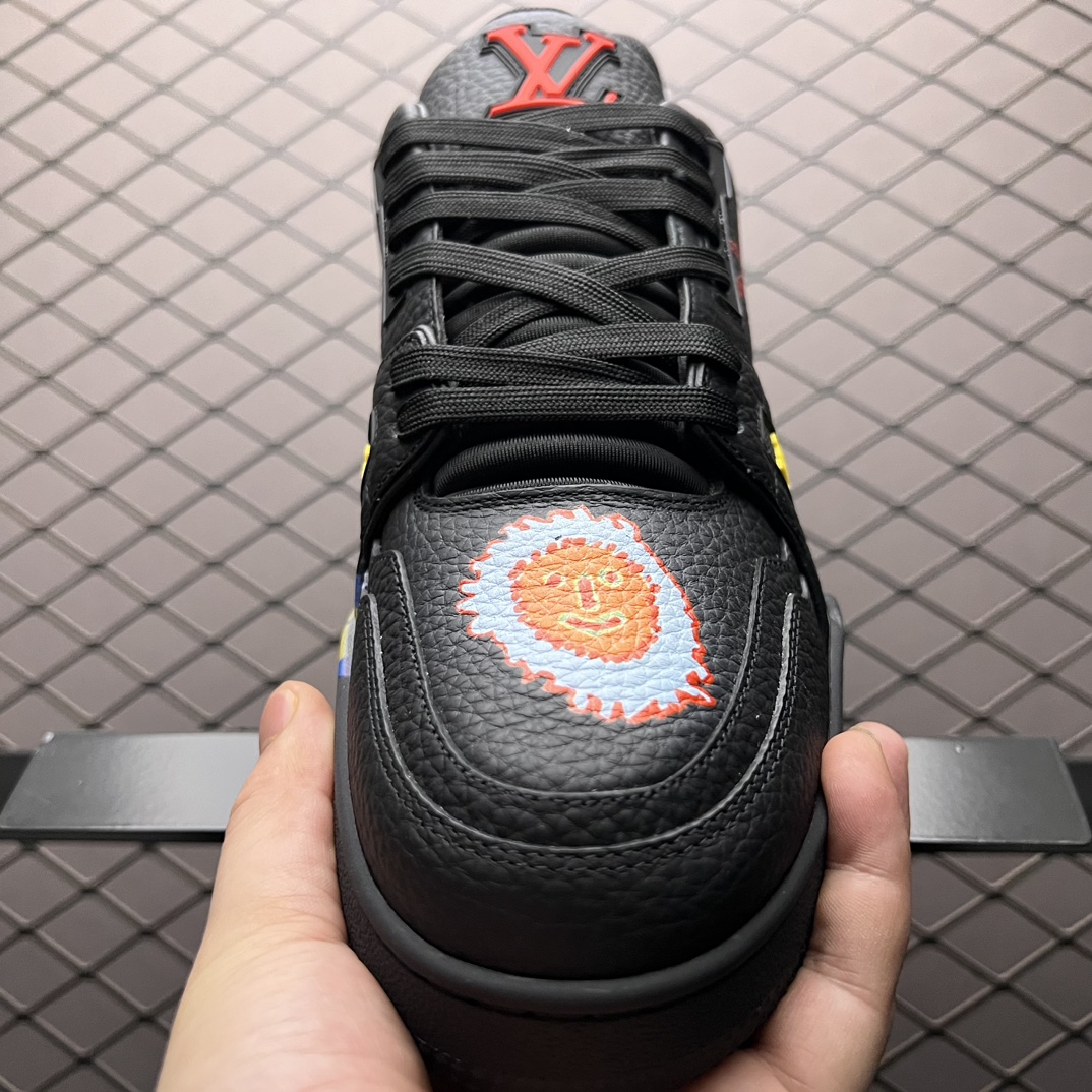 Replica Louis Vuitton Shoe Yayoi Kusama x Louis Vuitton LV Trainer Size 38-45