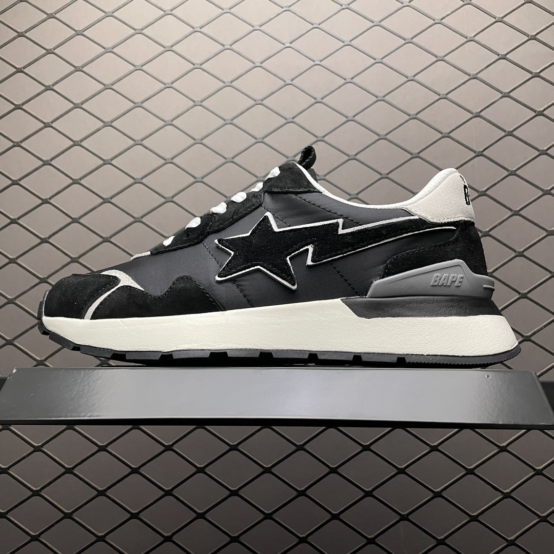 Replica Bape Shoe Bape Poad Sta Express Black Size 36-45B