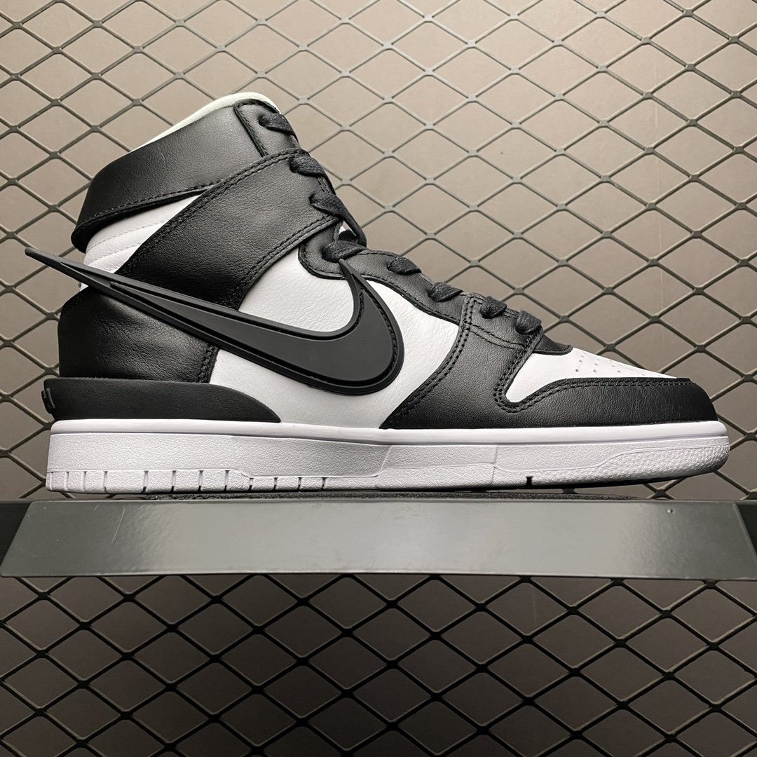 Replica Nike Dunk SB Shoe AMBUSH x Nike Dunk High Black CU7544-001 Size 36-47