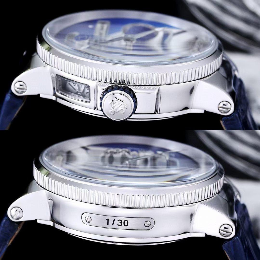 Replica Ulysse Nardin 904l Stainless Steel Automatic Machine Watch 44MM