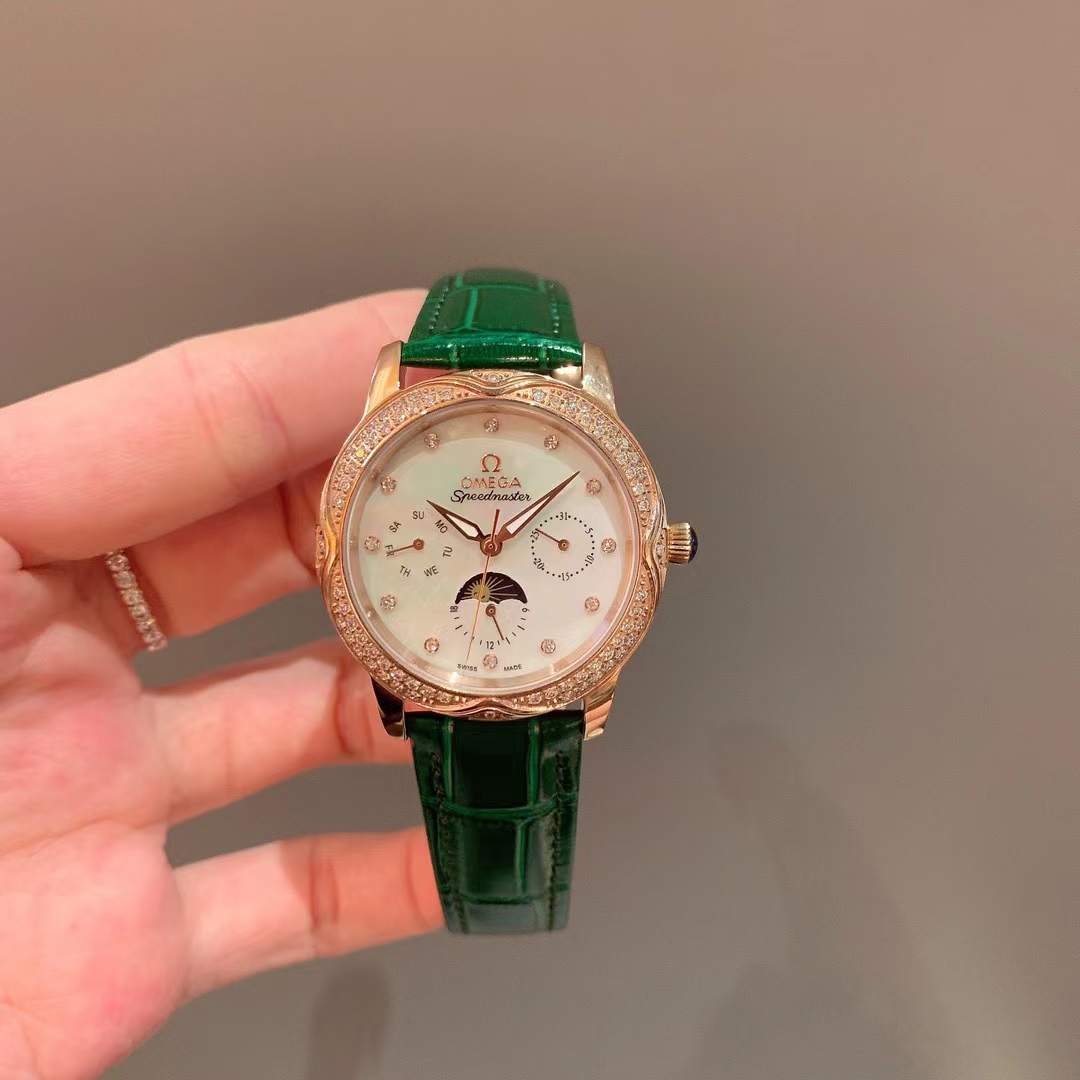 Replica OMEGA Constellation 904l Stainless Steel Quartz Watch 35MM