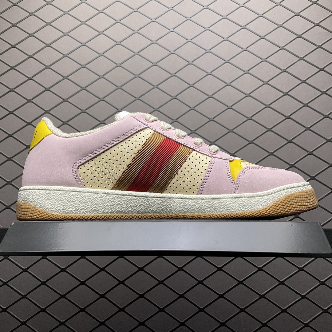 Replica GUCCI Shoe Gucci Screener GG SIZE 35-40 Pink