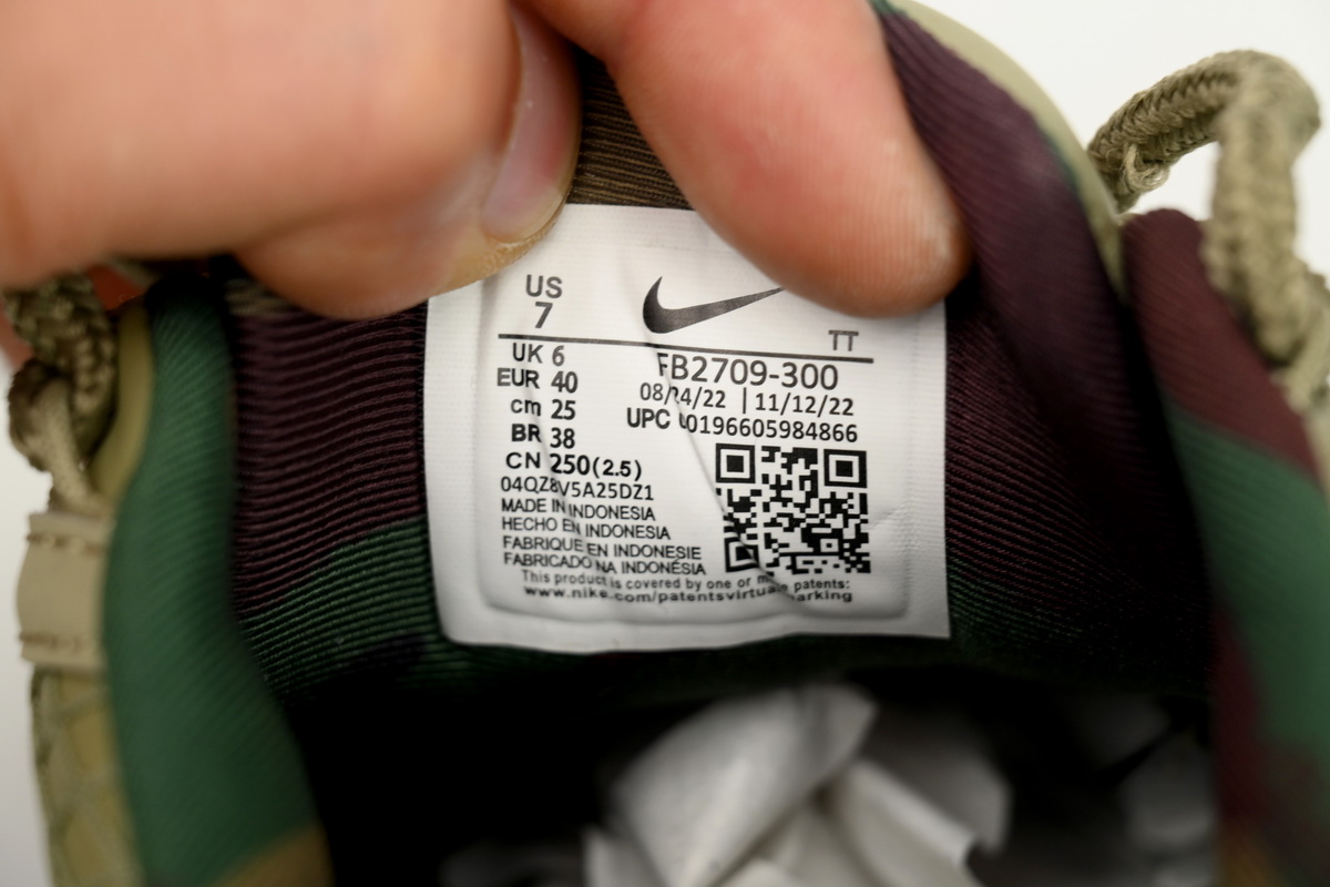 Replica Nike Air Max Shoe Corteiz Corteiz x Nike Air Max 95 FB2709-300 Gutta Green