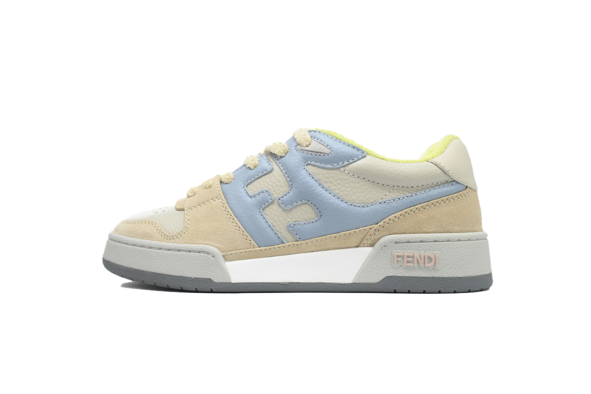 Replica Fendi Shoe Fendi Match Yellow Blue