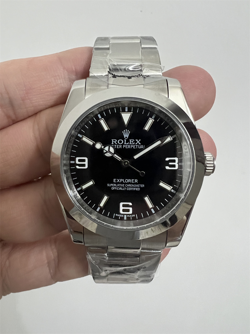 Replica Rolex Explorer 904l Stainless Steel Automatic Mechanical Watch 36mm 40mm
