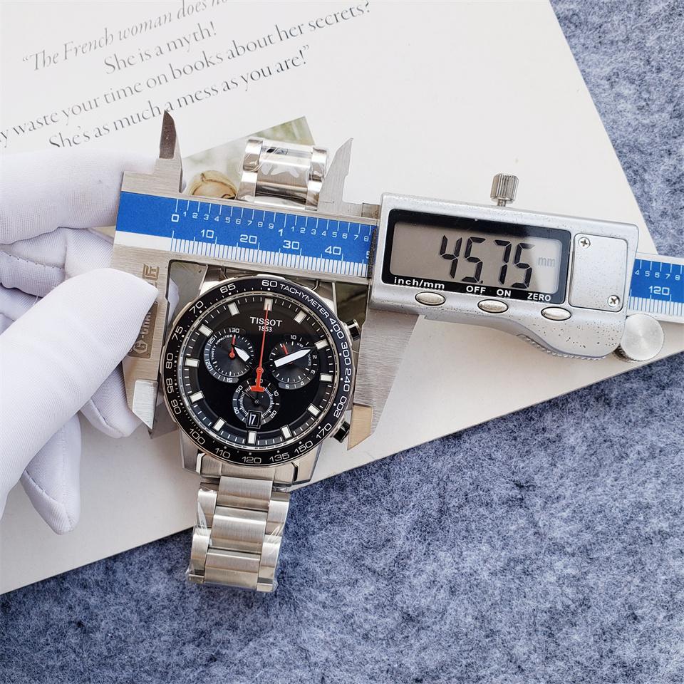 Replica Tissot 904l Stainless Steel Quartz Watch 45MM