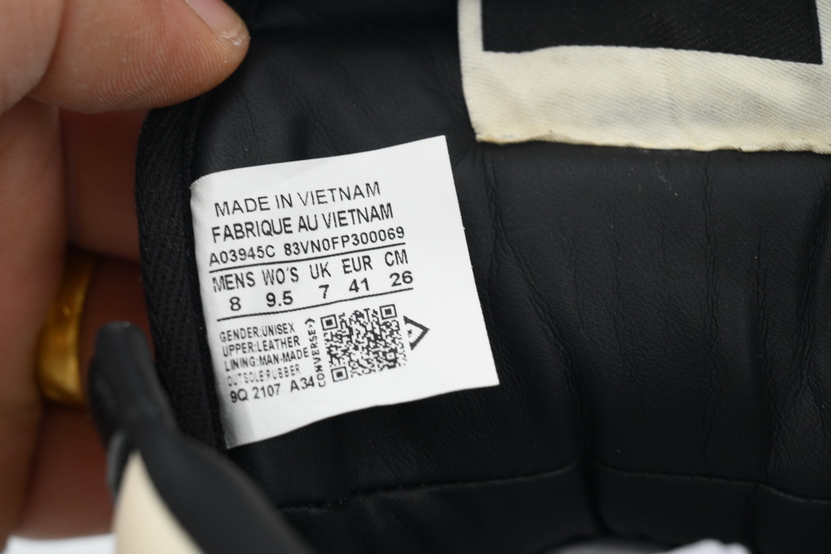 Replica Rick Owens Shoe A03945C Rick Owens DRKSHDWxConverseTURBOWPN