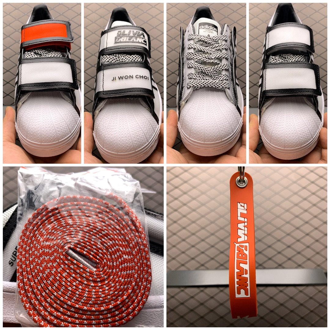 Replica Adidas Shoe Ji Won Choi x Olivia Oblanc x Adidas Superstar FW6635 Size 36-44