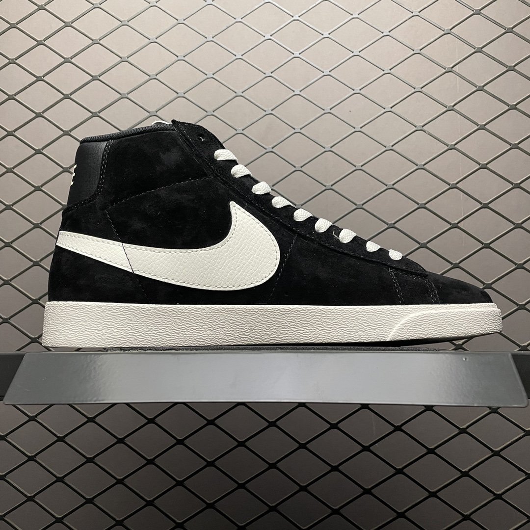 Replica Nike Shoe Nike Blazer Mid VNTG SUEDE AV9376-001 Size 36-44