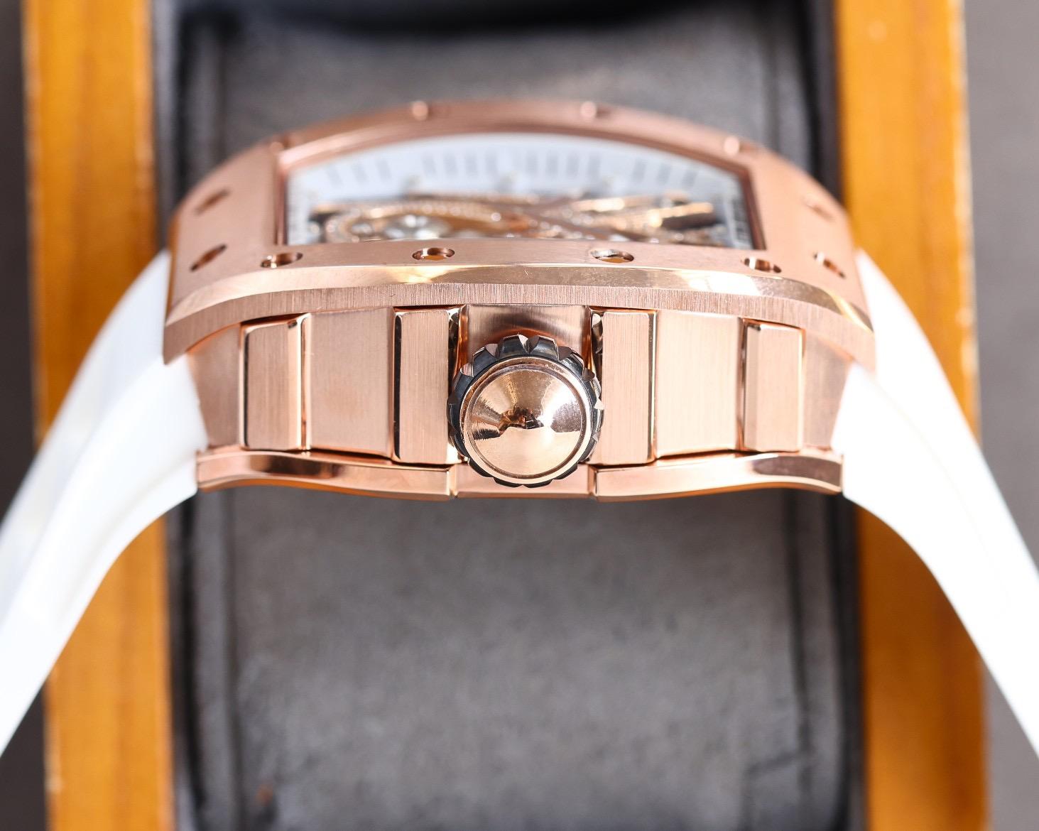 Replica Richard Mille 904l Stainless Steel Automatic Machine Watch 42MM