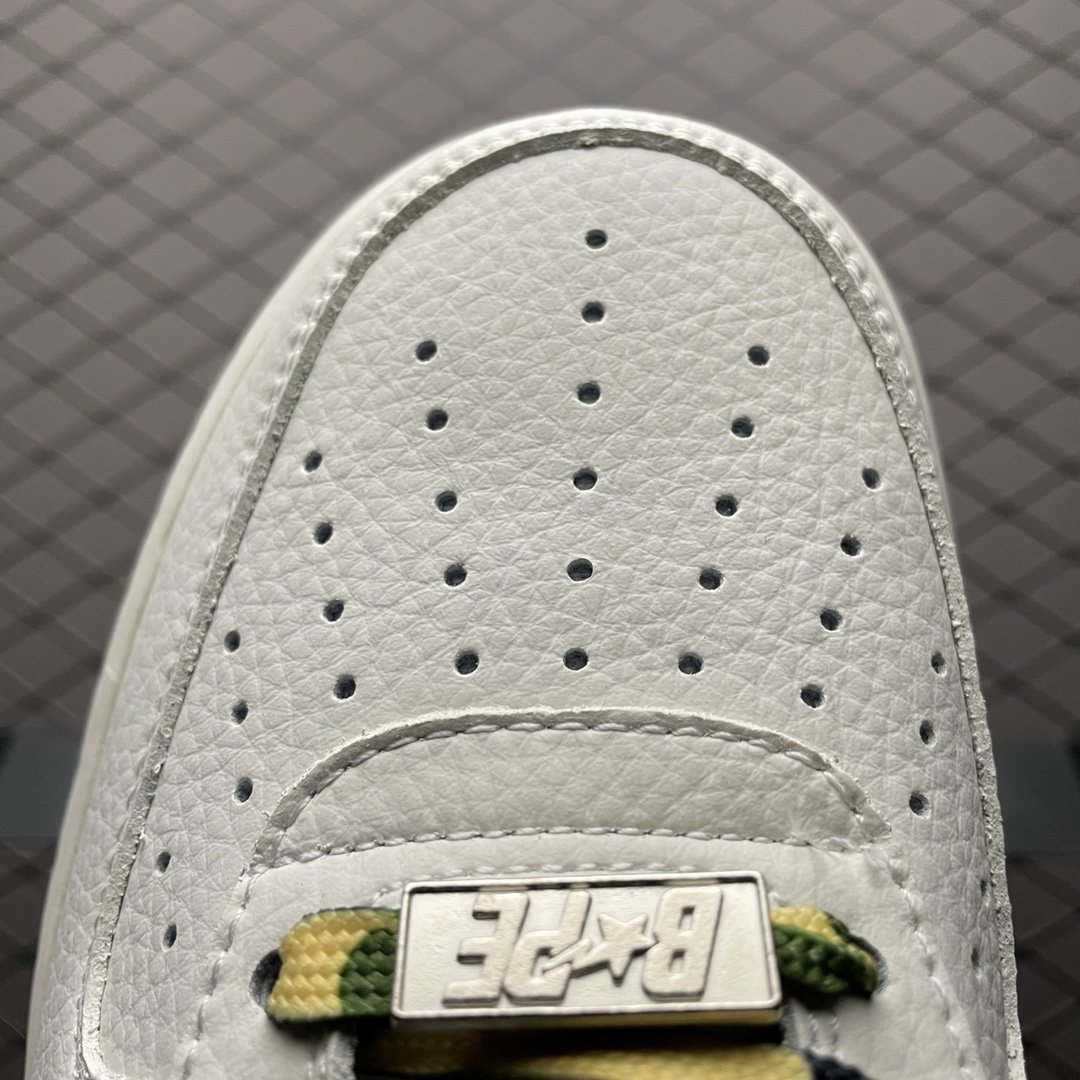 Replica Bape Shoe Bape x Nike Air Force 1 AA1365-118 Size36_01550