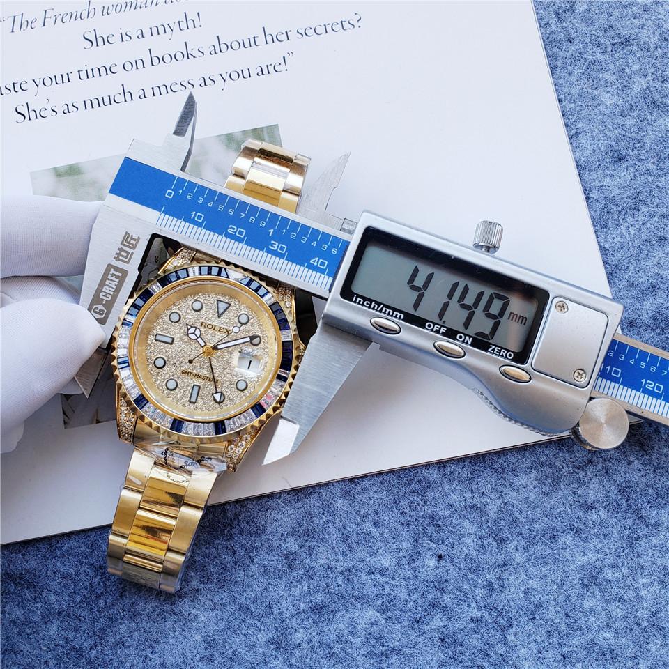 Replica Rolex GMT Master 904l Stainless Steel Automatic Mechanical Watch 40mm