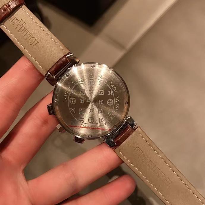 Replica LOUIS VUITTON LV 904l Stainless Steel Quartz Watch 42MM