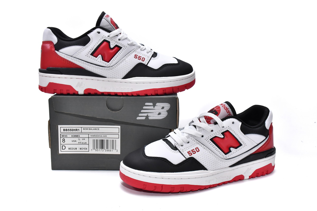 Replica New Balance Shoe BB550HR1 New Balance 550 Shifted Sport Pack Team Red