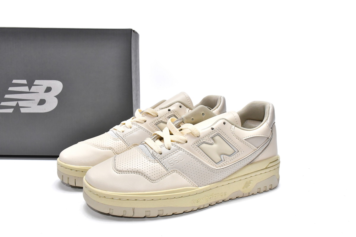 Replica New Balance Shoe BB550AR Auralee x New Balance 550 Ecru