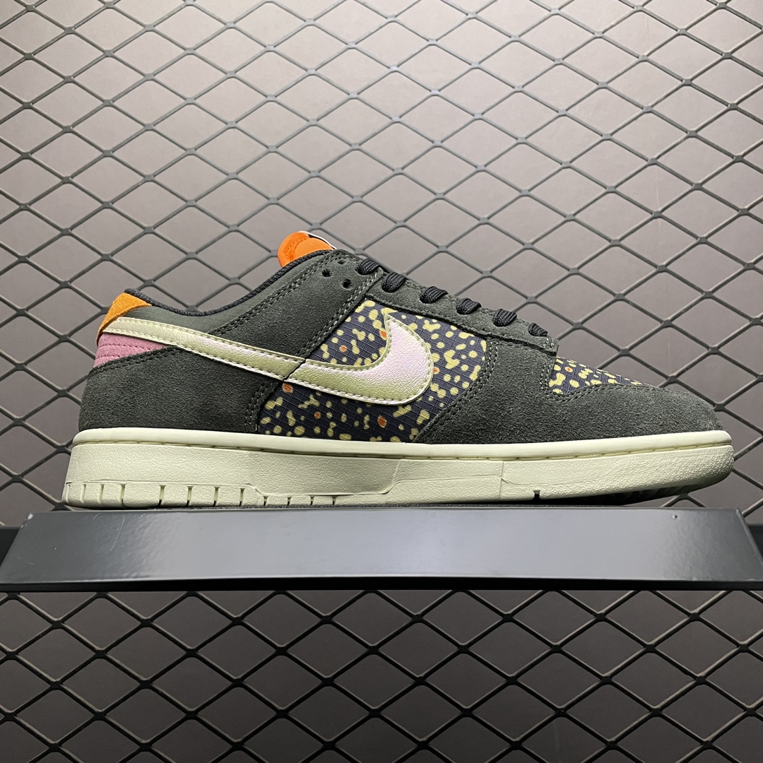 Replica Nike Dunk SB Shoe NK Dunk Low Rainbow Trout FH7523-300 Size 36-47.5