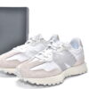 Replica New Balance Shoe WS327SFD New Balance 327 White Moonbeam