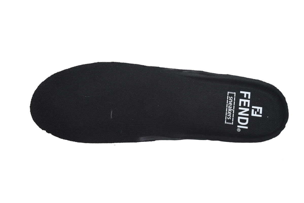 Replica Fendi Shoe Fendi Match Black and White