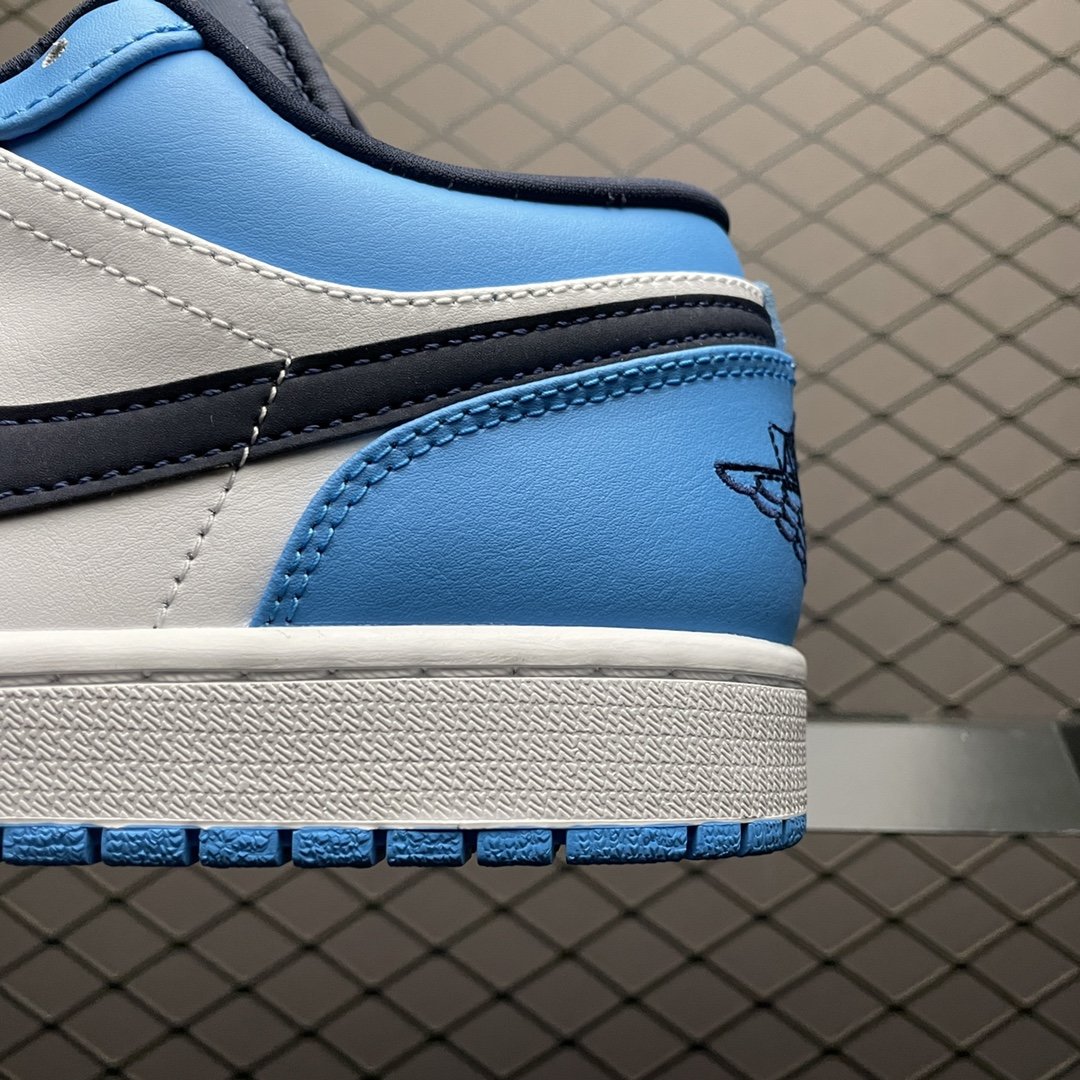 Replica Air Jordan Shoe Air Jordan 1 Low UNC 553558-144 Size 40-45