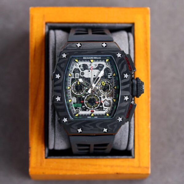 Replica Richard Mille 904l Stainless Steel Quartz Watch 44MM