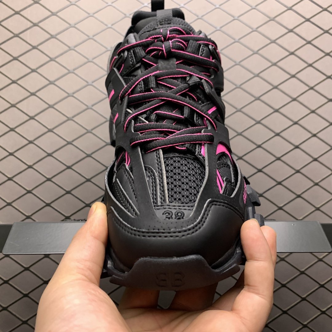 Replica Balenciaga Shoe Balenciaga Track Black Purple 35-46