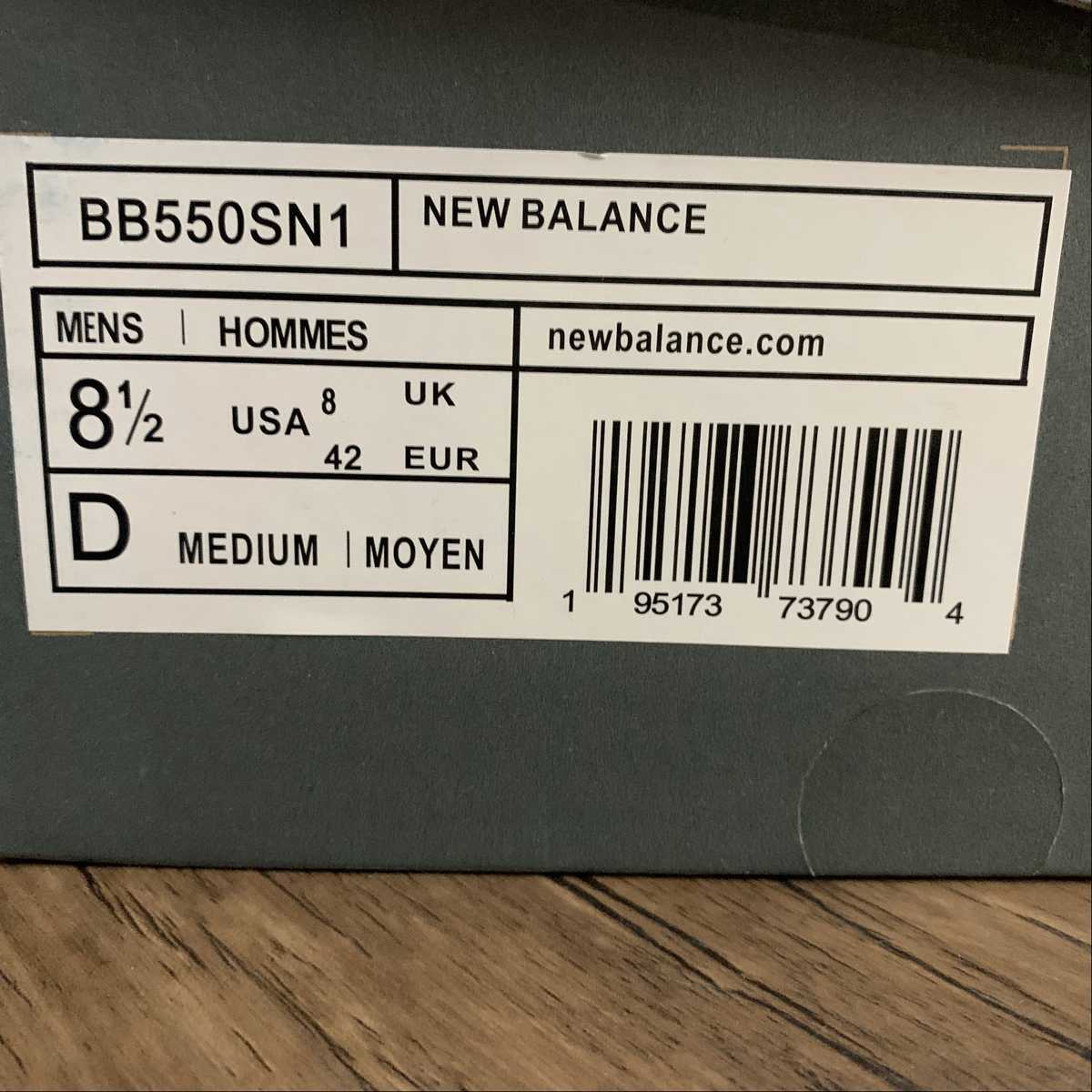 Replica New Balance Shoe New Balance NB550 BB550SN1  36-45